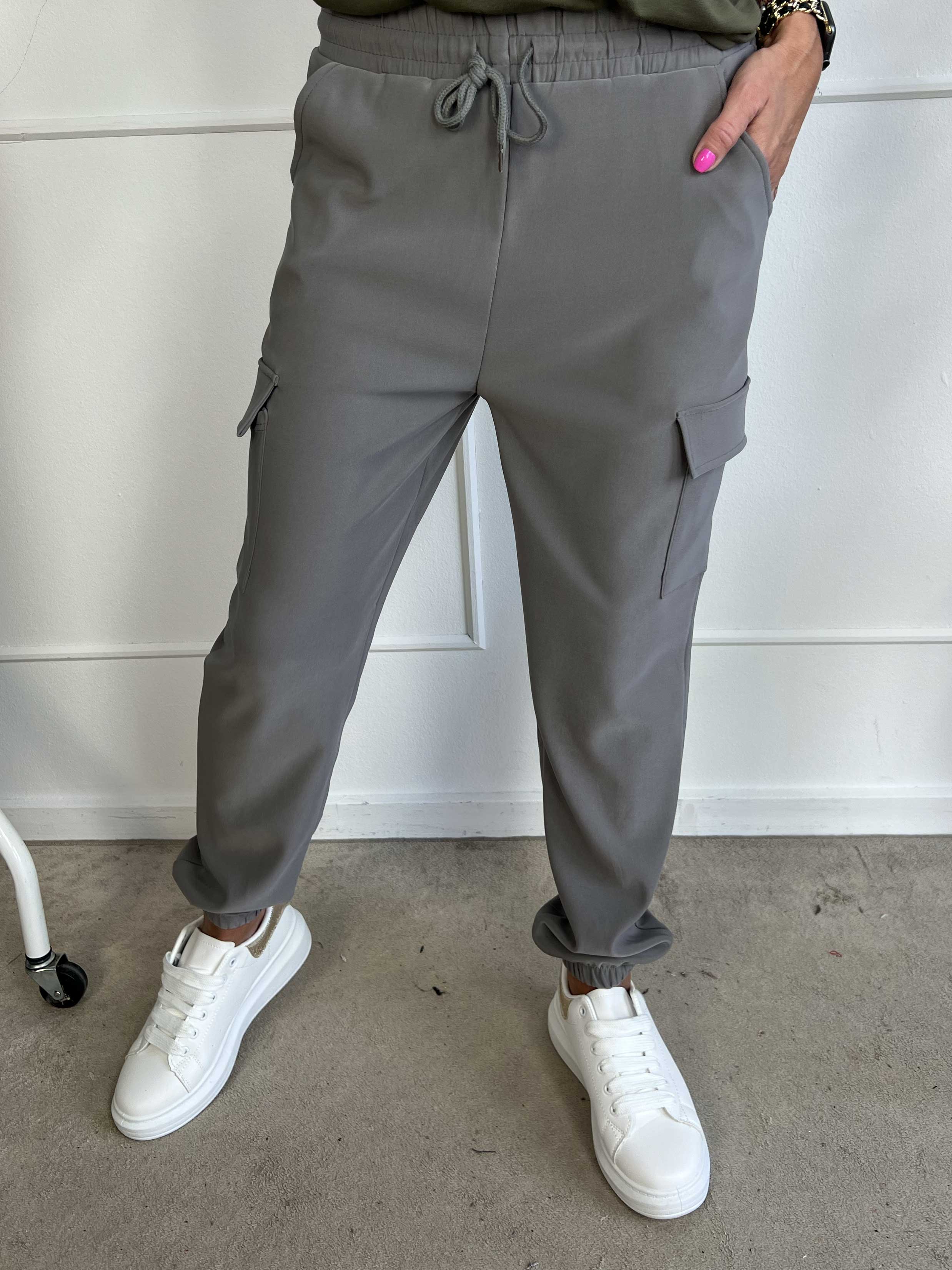 Denise - Coola cargobyxor med sidofickor